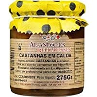 Los mejores  - Al-Andalus - Castañas en Almibar - Delicatessen - Ideal para Degustar con Amigos 275 Gramos